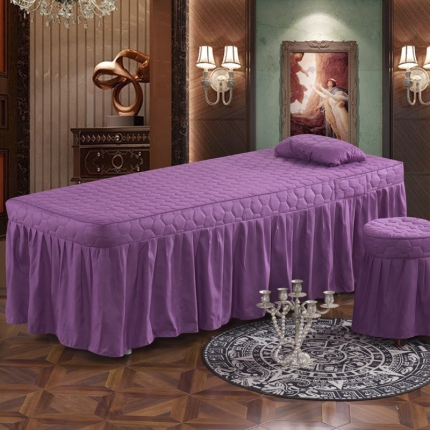 91家纺网 家纺一手货源 找家纺 （总）乐逸家纺 3D压花刺绣款美容床罩单品床裙