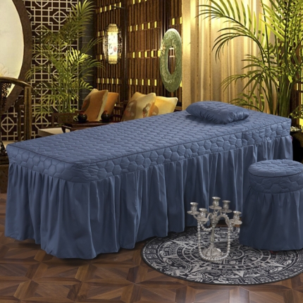 91家纺网 家纺一手货源 找家纺 （总）乐逸家纺 3D压花刺绣款美容床罩单品床裙