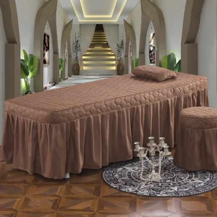 91家纺网 家纺一手货源 找家纺 （总）乐逸家纺 3D压花刺绣款美容床罩单品床裙