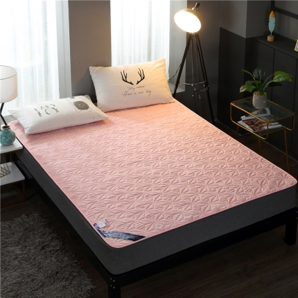 91家纺网 家纺一手货源 找家纺 （总）乐逸家纺 2023新款磨毛防水床垫