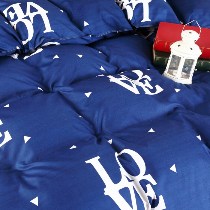 91家纺网 家纺一手货源 找家纺 曼璐家纺 芦荟棉单品被套仿棉被套单件爱的永恒