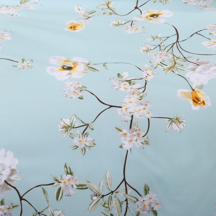 91家纺网 家纺一手货源 找家纺 曼璐家纺 芦荟棉单品被套仿棉被套单件情谊正浓