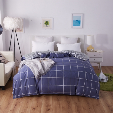 91家纺网 家纺一手货源 找家纺 曼璐家纺 芦荟棉单品被套仿棉被套单件印象空间