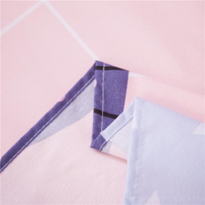 91家纺网 家纺一手货源 找家纺 曼璐家纺 芦荟棉床单三件套 萌小兔