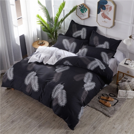 91家纺网 家纺一手货源 找家纺 （总）曼璐家纺 2025新款芦荟棉四件套被套床单床上用品