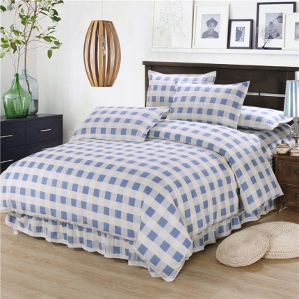 91家纺网 家纺一手货源 找家纺 （总）八十八号家纺 全棉床裙四件套