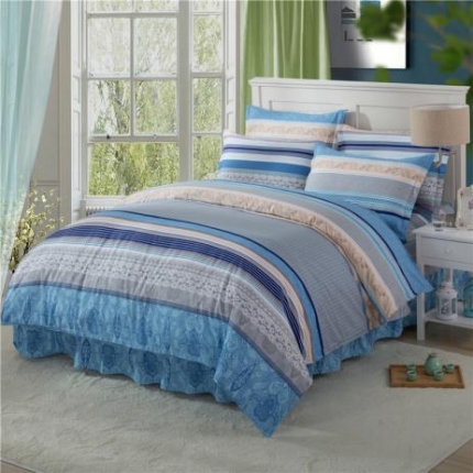 91家纺网 家纺一手货源 找家纺 （总）八十八号家纺 全棉床裙四件套