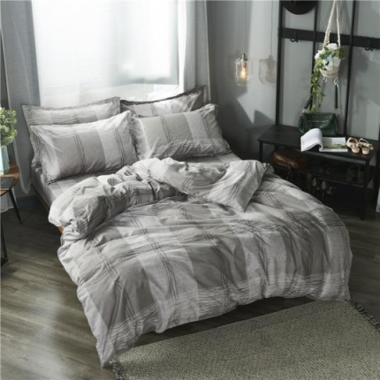 91家纺网 家纺一手货源 找家纺 （总）八十八家纺 2019活性芦荟棉磨毛床笠四件套