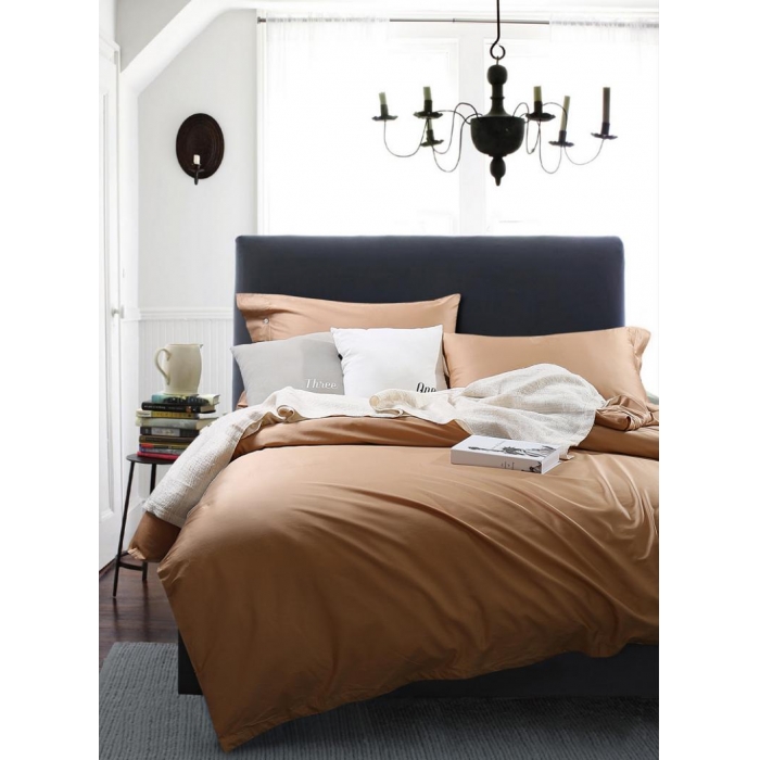 91家纺网 家纺一手货源 找家纺 太古汇 60长绒棉（纯色）四件套 奥斯丁-黄TGH022C