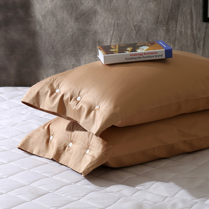 91家纺网 家纺一手货源 找家纺 太古汇 60长绒棉（纯色）四件套 奥斯丁-黄TGH022C