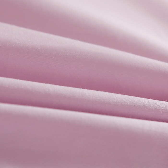 91家纺网 家纺一手货源 找家纺 太古汇家居  60长绒棉（纯色）四件套 淡雅紫TGH005C