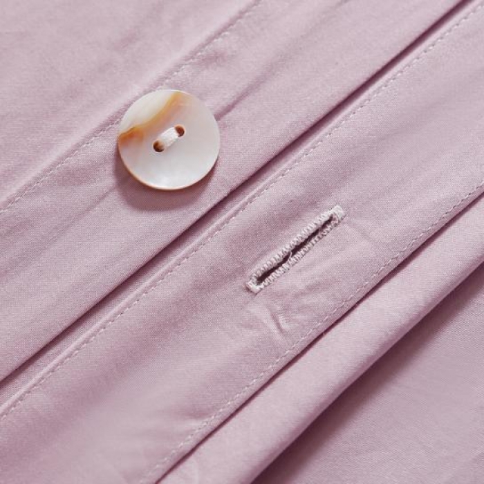 91家纺网 家纺一手货源 找家纺 太古汇家居  60长绒棉（纯色）四件套 淡雅紫TGH005C