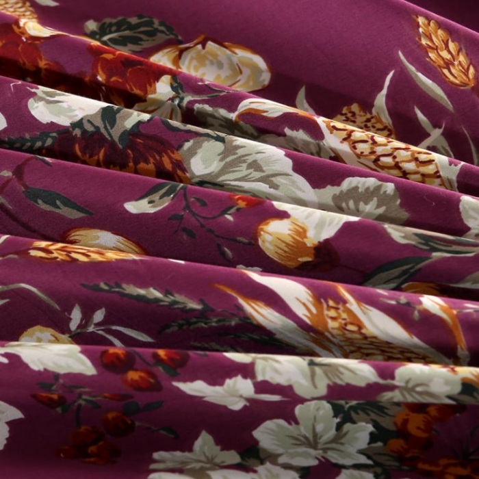 91家纺网 家纺一手货源 找家纺 太古汇家居  60长绒棉（印花）四件套 艾米莉TGH012