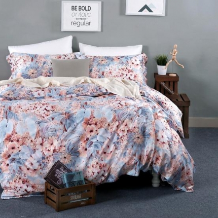 太古汇家居  60长绒棉（印花）四件套- 爱丽丝TGH014