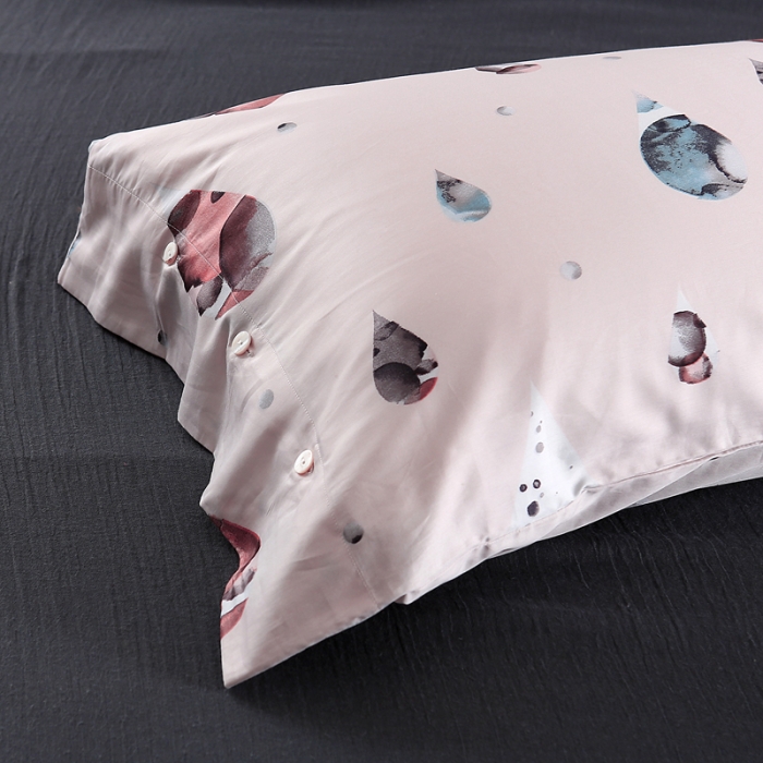 91家纺网 家纺一手货源 找家纺 太古汇家居  60长绒棉（印花）四件套 安妮TGT021