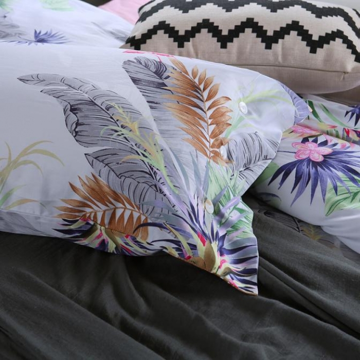 91家纺网 家纺一手货源 找家纺 太古汇家居  60长绒棉（印花）四件套 芬妮TGH019