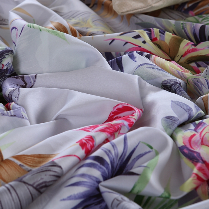 91家纺网 家纺一手货源 找家纺 太古汇家居  60长绒棉（印花）四件套 芬妮TGH019