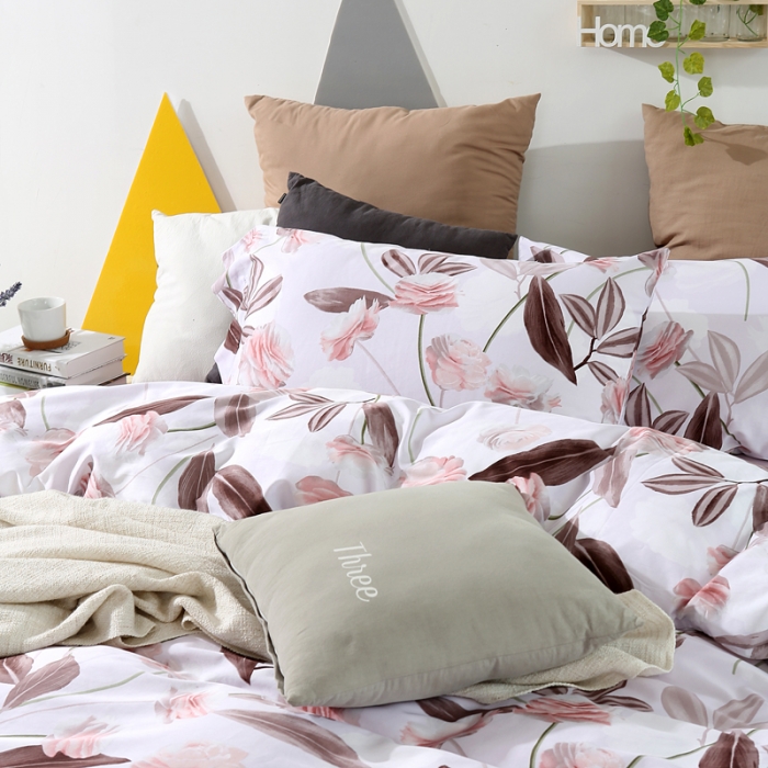 91家纺网 家纺一手货源 找家纺 太古汇家居  60长绒棉（印花）四件套 吉娜TGH026