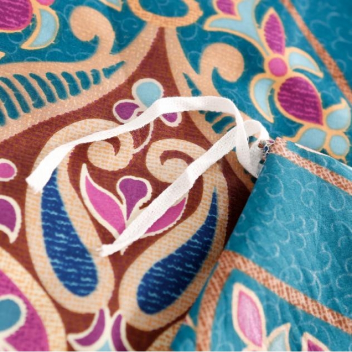 91家纺网 家纺一手货源 找家纺 太古汇家居  60长绒棉（印花）四件套 杰西卡TGH008