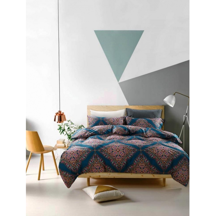 91家纺网 家纺一手货源 找家纺 太古汇家居  60长绒棉（印花）四件套 杰西卡TGH008