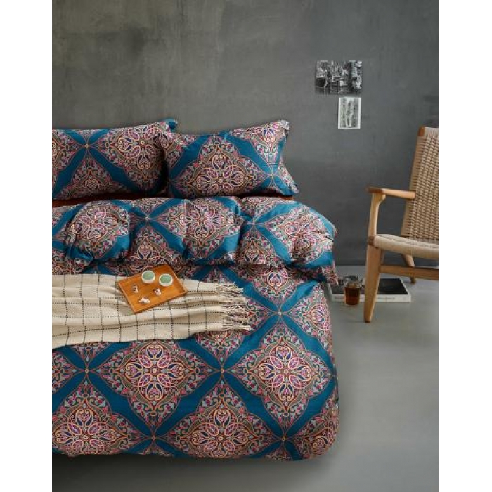 91家纺网 家纺一手货源 找家纺 太古汇家居  60长绒棉（印花）四件套 杰西卡TGH008