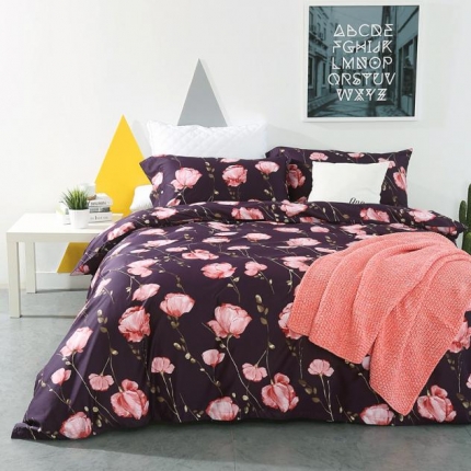 太古汇家居  60长绒棉（印花）四件套 卡瑞达TGH027