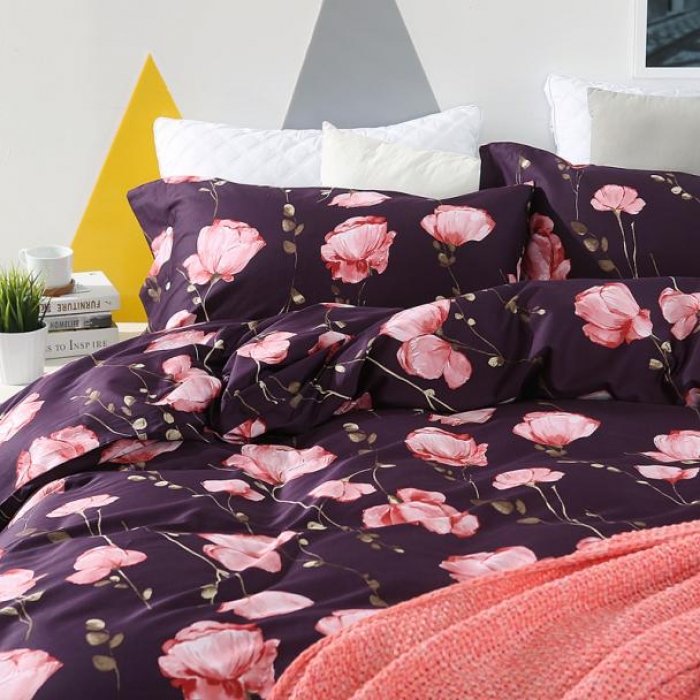 91家纺网 家纺一手货源 找家纺 太古汇家居  60长绒棉（印花）四件套 卡瑞达TGH027