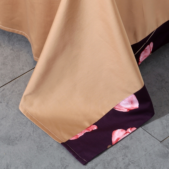 91家纺网 家纺一手货源 找家纺 太古汇家居  60长绒棉（印花）四件套 卡瑞达TGH027