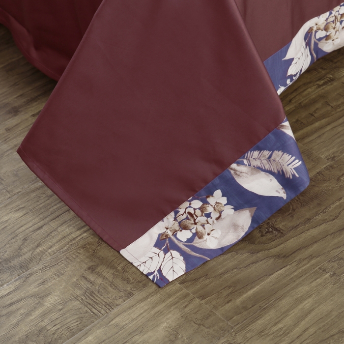 91家纺网 家纺一手货源 找家纺 太古汇家居  60长绒棉（印花）四件套 卡维尔TGH006