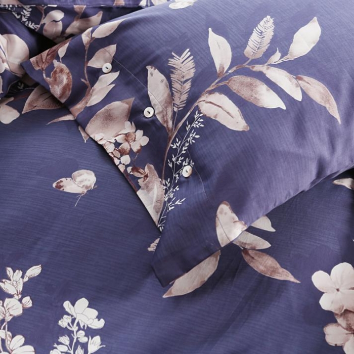 91家纺网 家纺一手货源 找家纺 太古汇家居  60长绒棉（印花）四件套 卡维尔TGH006