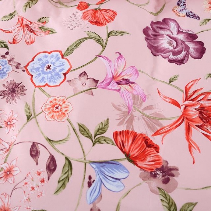 91家纺网 家纺一手货源 找家纺 太古汇家居  60长绒棉（印花）四件套 凯莉TGH016