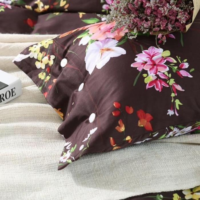 91家纺网 家纺一手货源 找家纺 太古汇家居  60长绒棉（印花）四件套 琳达TGH024