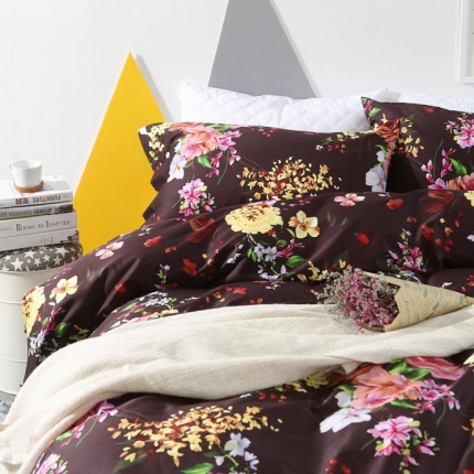 太古汇家居  60长绒棉（印花）四件套 琳达TGH024