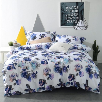 太古汇家居  60长绒棉（印花）四件套 妮可TGH025