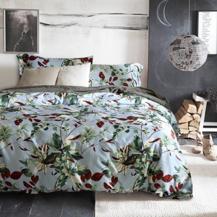 太古汇家居  60长绒棉（印花）四件套 尤兰达TGH022