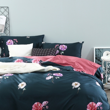 太古汇家居  60长绒棉（印花）四件套 布雷迪TGH034