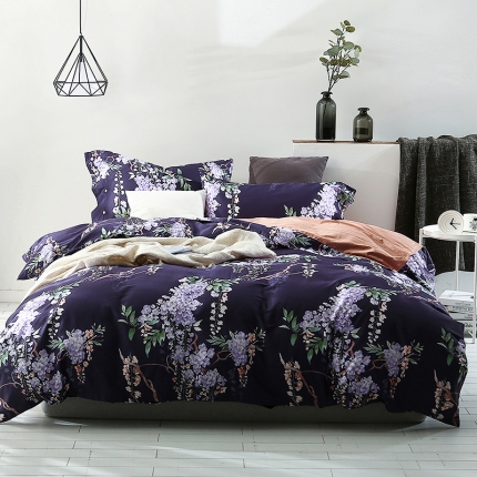 太古汇家居  60长绒棉（印花）四件套 莎拉TGH031