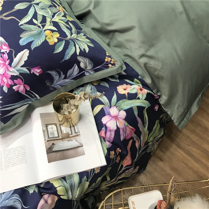 91家纺网 家纺一手货源 找家纺 太古汇家居 60数码印花系列四件套 TGH邦妮