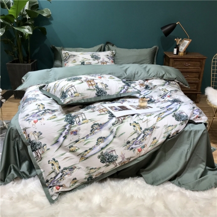 太古汇家居 60数码印花系列四件套 TGH伊芙