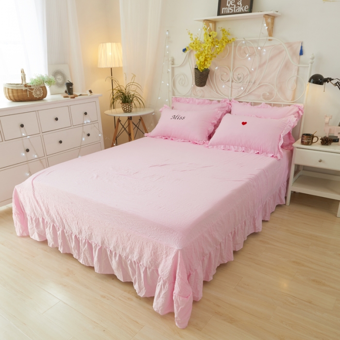 91家纺网 家纺一手货源 找家纺 （总）简爱家纺 2025新面料不起球水洗棉绣花四件套床单款