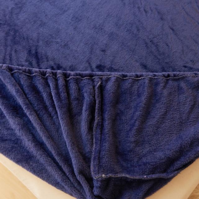 91家纺网 家纺一手货源 找家纺 （总）简爱家纺 2025新款纯色法莱绒单床笠