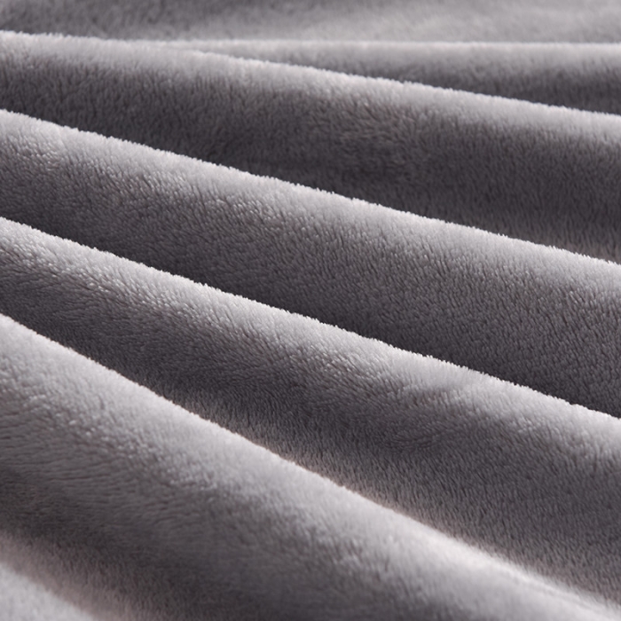 91家纺网 家纺一手货源 找家纺 简爱 2020新款双面法莱绒刺绣四件套 绒miss-银灰