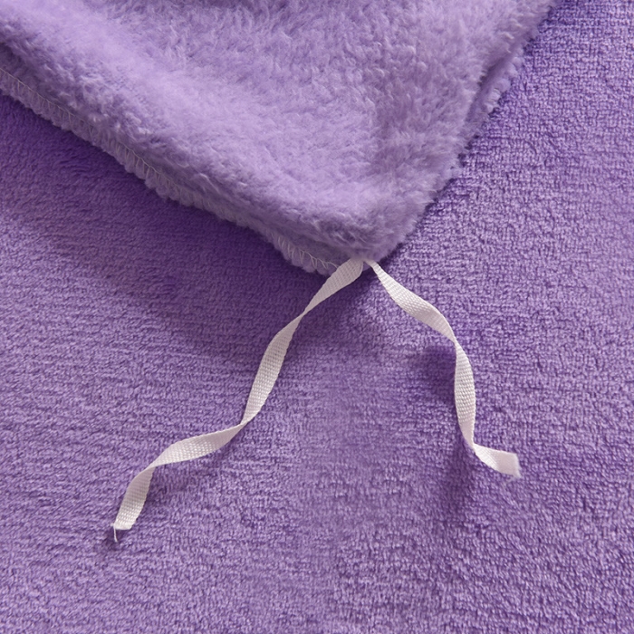 91家纺网 家纺一手货源 找家纺 简爱 2020新款双面法莱绒刺绣四件套 绒miss-浅紫