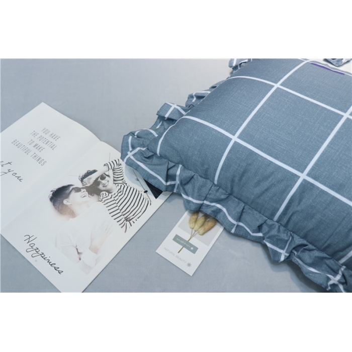 91家纺网 家纺一手货源 找家纺 青竹苑 2018韩版棉加绒全棉法莱绒四件套 格调