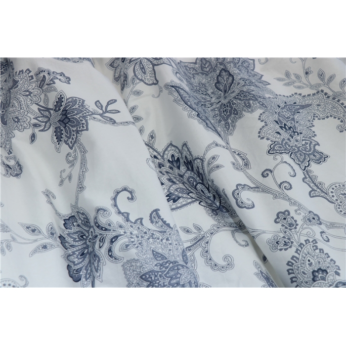 91家纺网 家纺一手货源 找家纺 青竹苑 2018韩版棉加绒全棉法莱绒四件套 洛卡-蓝