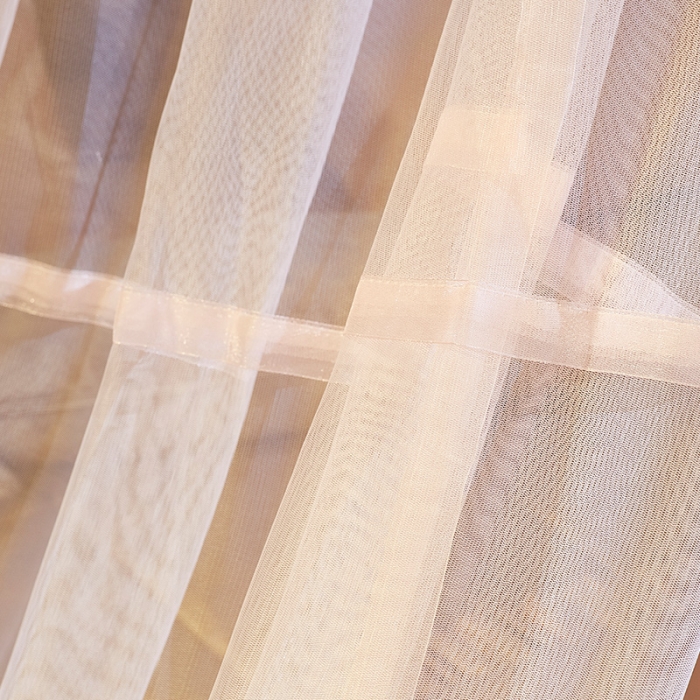 91家纺网 家纺一手货源 找家纺 青竹苑 2019新款D70温馨吊顶蚊帐 嫩粉