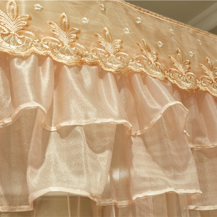 91家纺网 家纺一手货源 找家纺 青竹苑 2019新款G38D铝合金导轨蚊帐 玉色