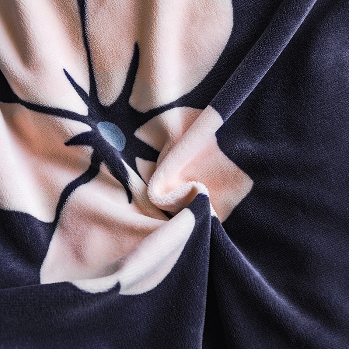 91家纺网 家纺一手货源 找家纺 青竹苑 2019保暖套件牛奶绒四件套床单款 花色佳年