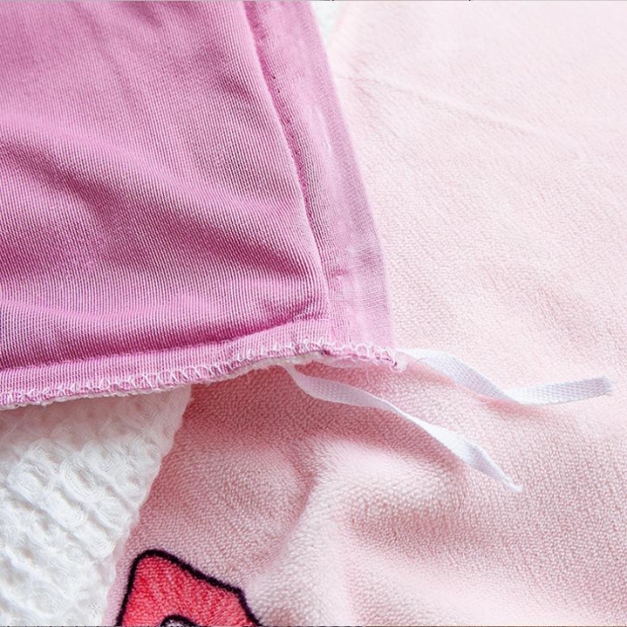 91家纺网 家纺一手货源 找家纺 青竹苑 2019保暖套件牛奶绒四件套床单款 甜心（粉）