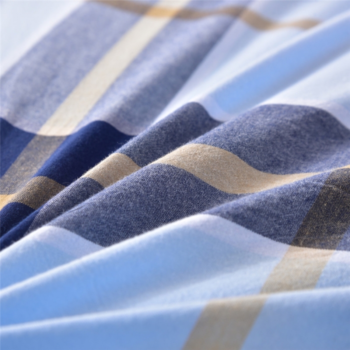 91家纺网 家纺一手货源 找家纺 (总)福丽莱家纺 全棉色织水洗棉四件套1.8m床（床裙款）